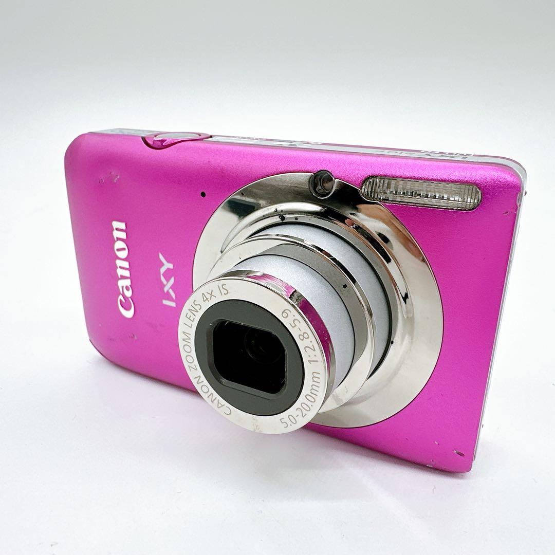 Canon IXY 210F ピンク 動作確認済 バッテリー 充電器付 デジカメ