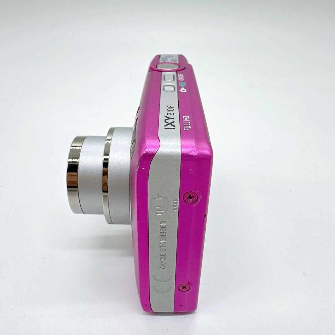Canon IXY 210F ピンク 動作確認済 バッテリー 充電器付 デジカメ