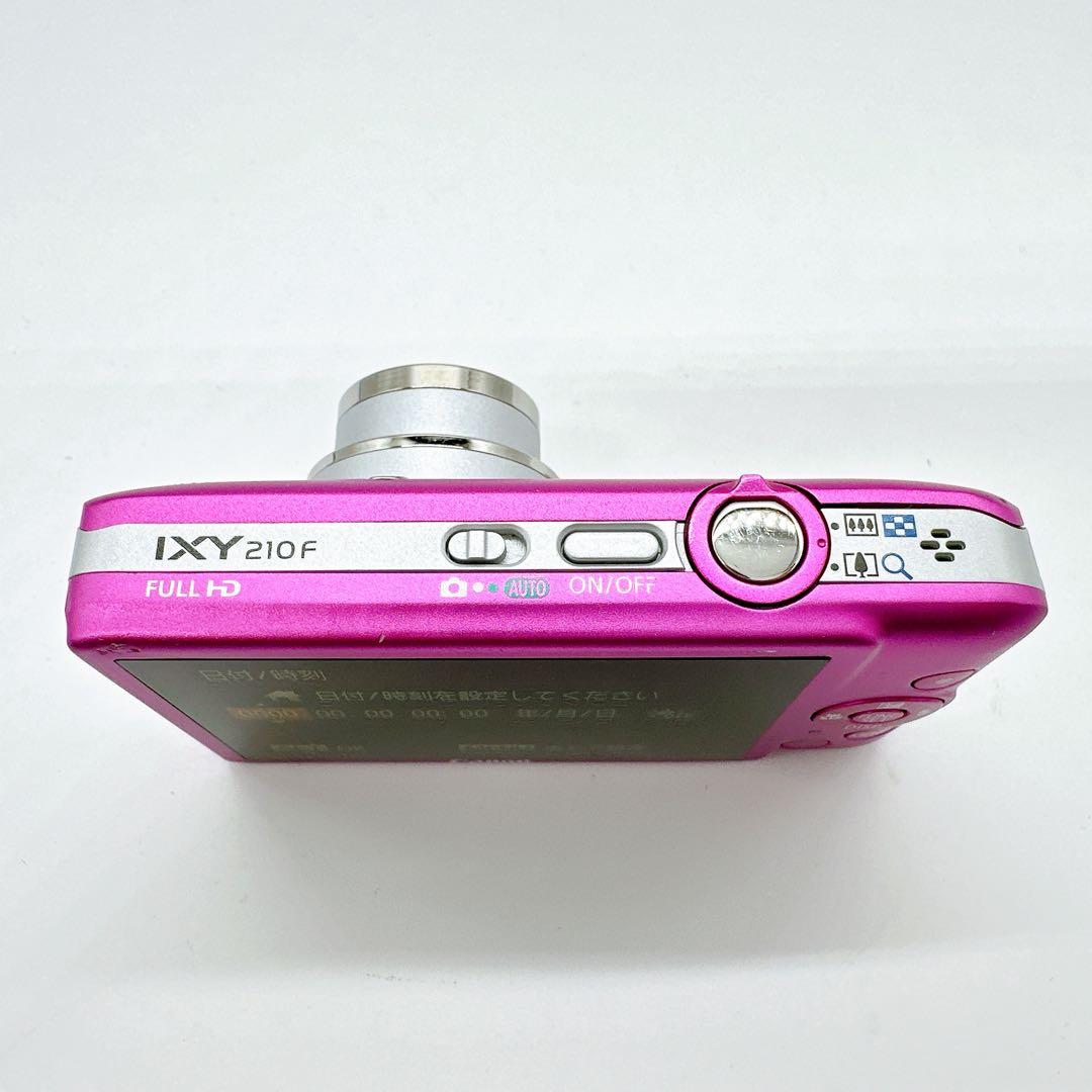 Canon IXY 210F ピンク 動作確認済 バッテリー 充電器付 デジカメ