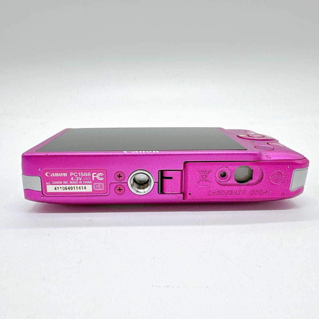 Canon IXY 210F ピンク 動作確認済 バッテリー 充電器付 デジカメ