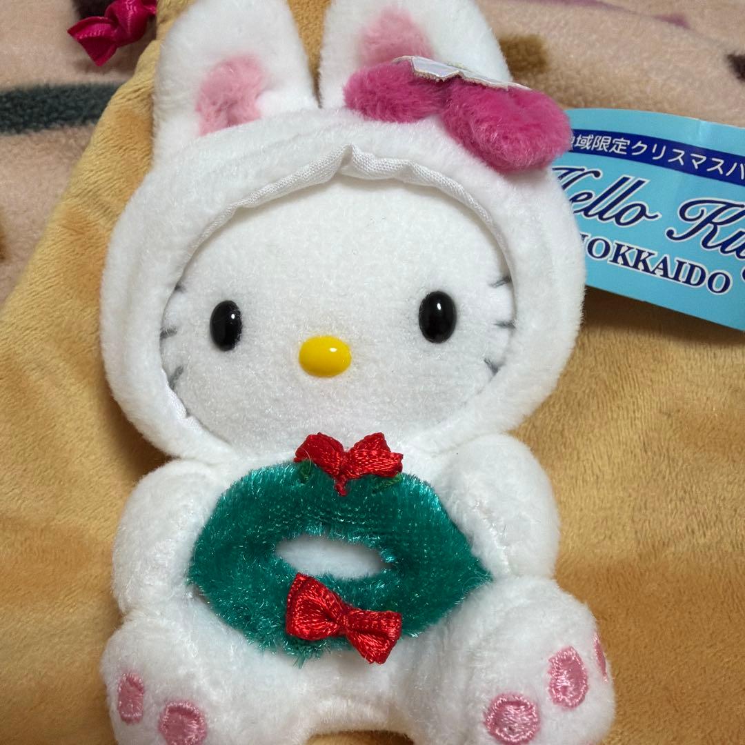 【レア】ご当地キティ　雪うさぎキティ　北海道限定クリスマスバージョン