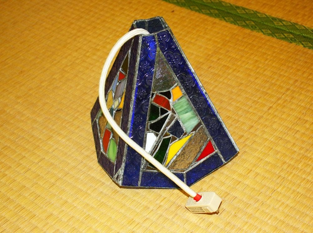 ステンドグラスのダウンライト