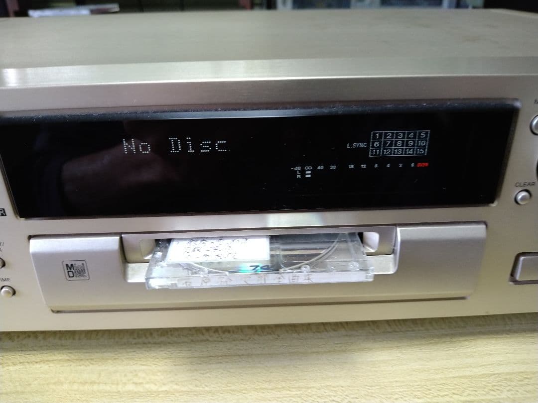 SONY MDS-JB920 ミニディスクデッキ