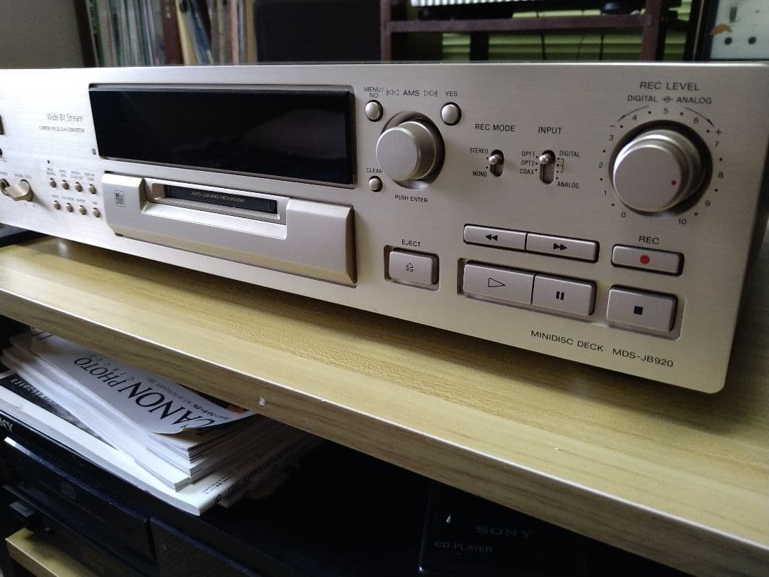 SONY MDS-JB920 ミニディスクデッキ