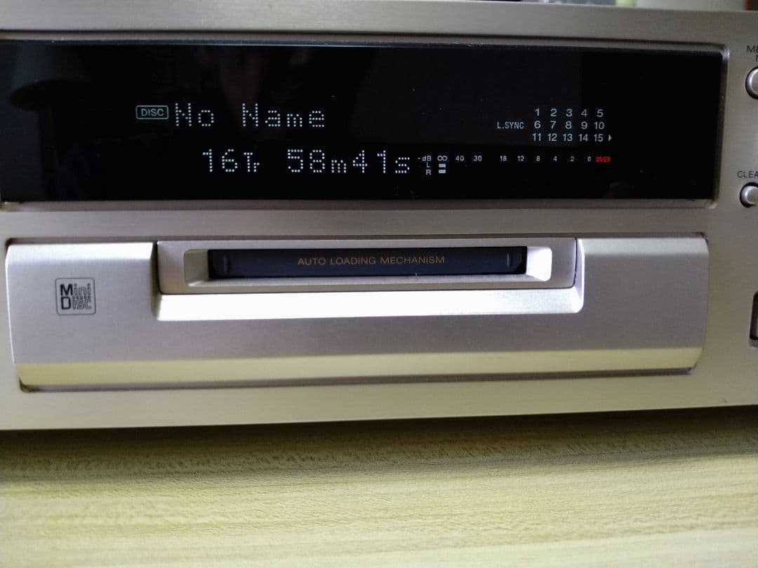 SONY MDS-JB920 ミニディスクデッキ