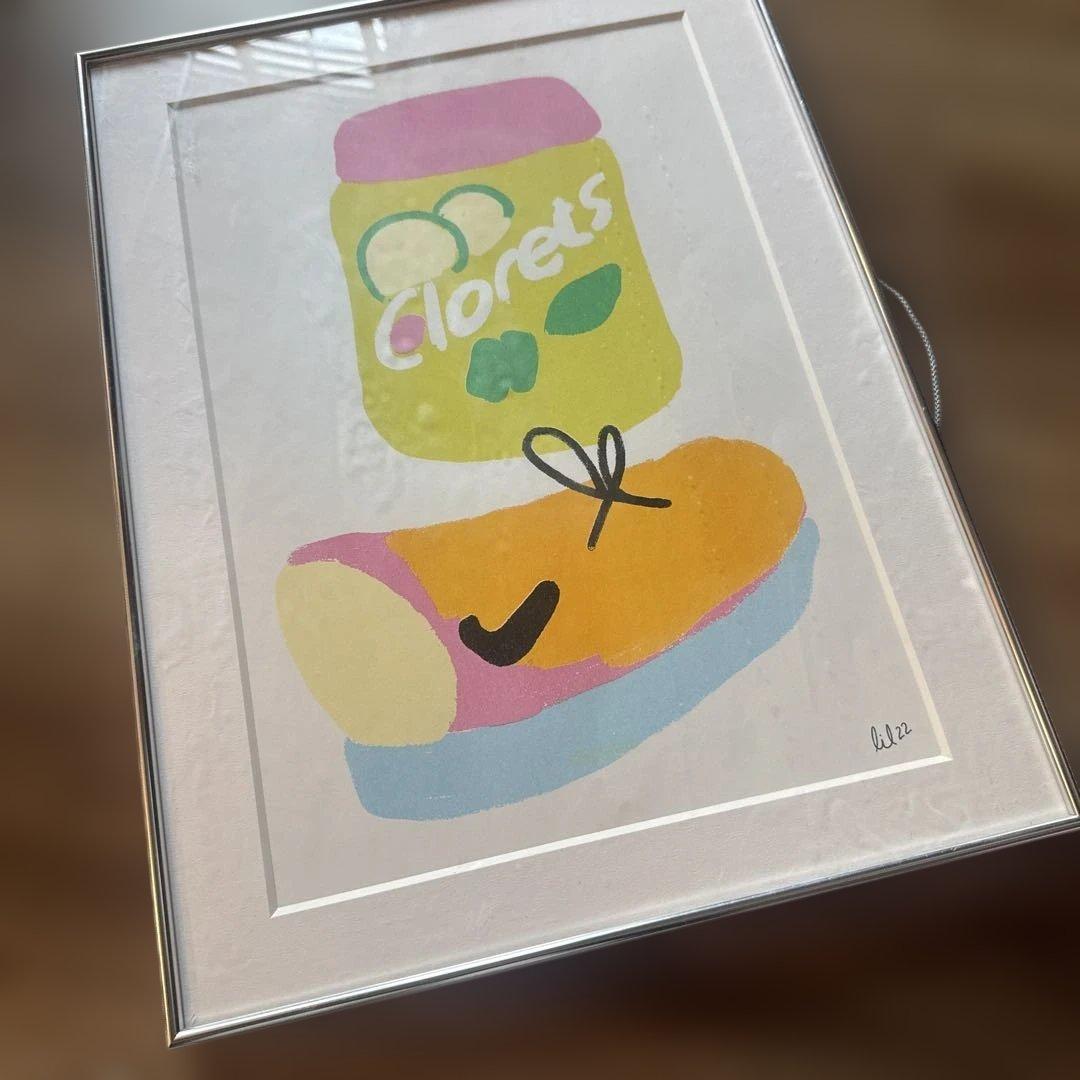 絵画 LILIAN MARTINEZ -LIME CLORETS / bfgf