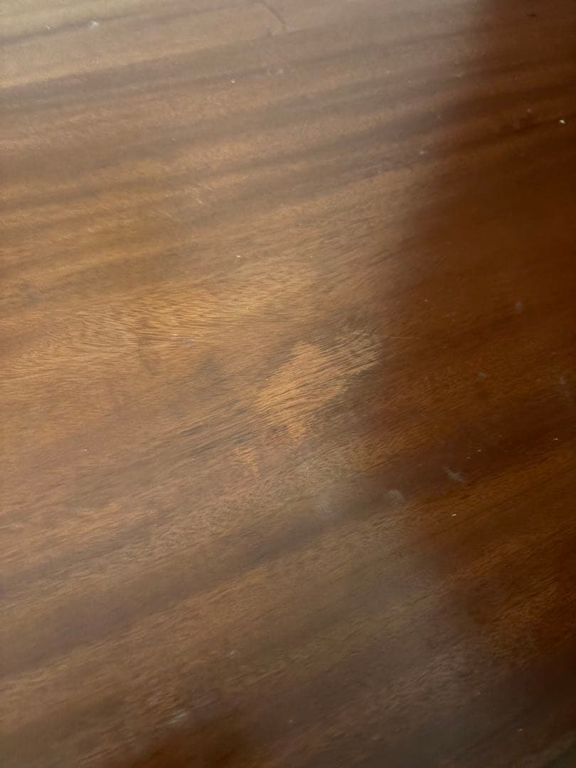 マホガニー 無垢 デスク アンティーク