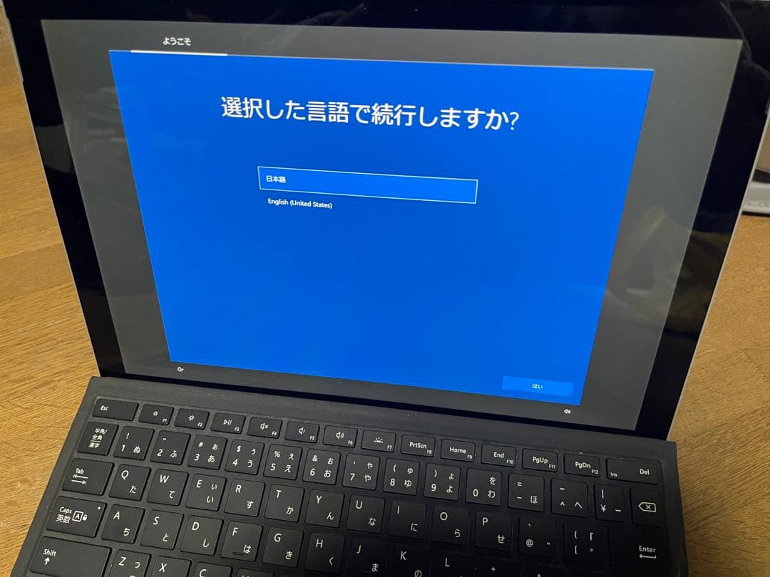 surface pro5 モデル1796 128GB,4GB RAM
