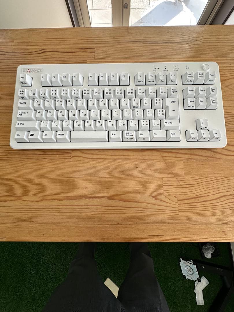 REALFORCE R3HC22 ホワイトキーボード