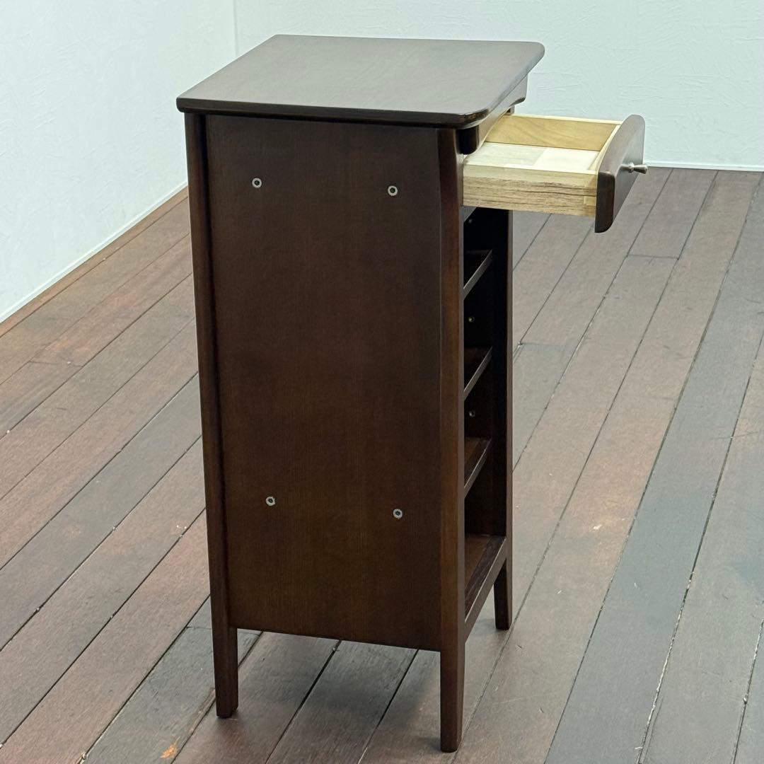 H23K43a 曙工芸製作所 彩美78 スリッパラック 木製 玄関収納