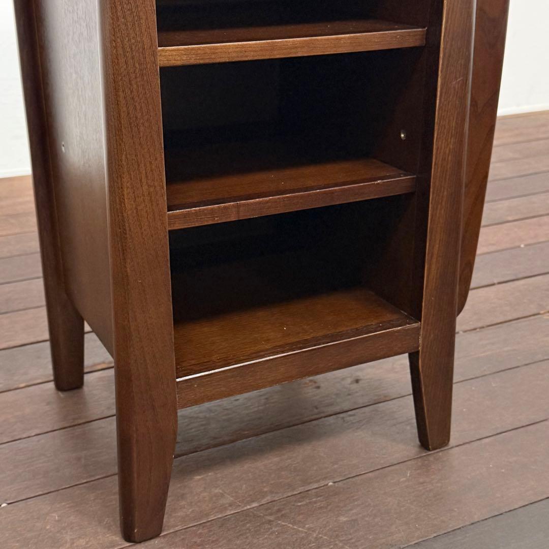 H23K43a 曙工芸製作所 彩美78 スリッパラック 木製 玄関収納