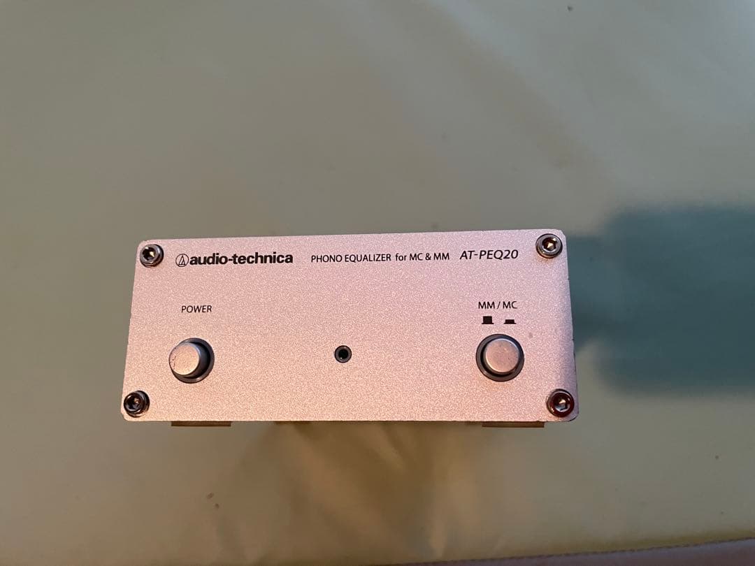 audio-technica AT-PEQ20 フォノイコライザー　本体のみ