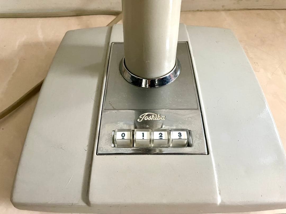 希少　昭和レトロ TOSHIBA 東芝 扇風機 ロータリーベース MB型