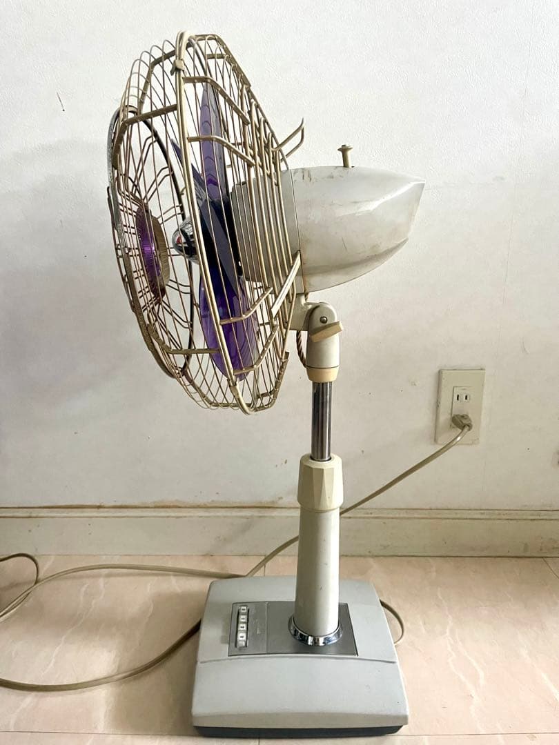 希少　昭和レトロ TOSHIBA 東芝 扇風機 ロータリーベース MB型