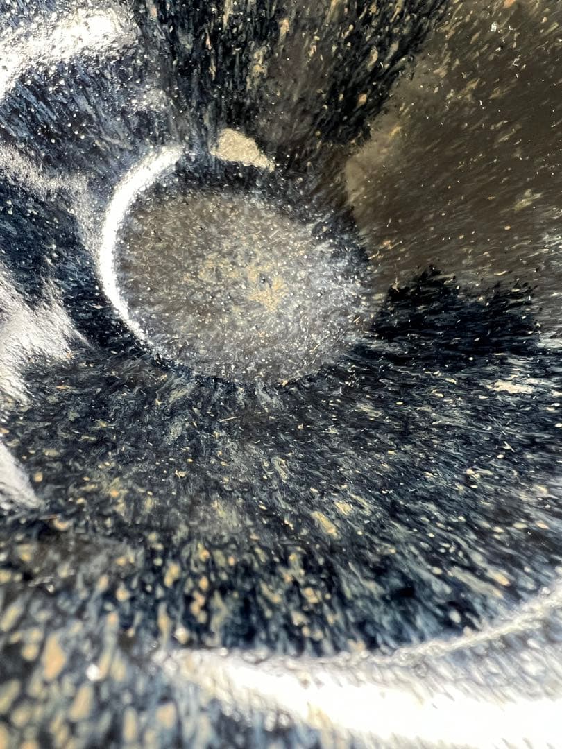 中国古窯　天目茶碗　口径16.8㎝　東Y8-0303☆2F