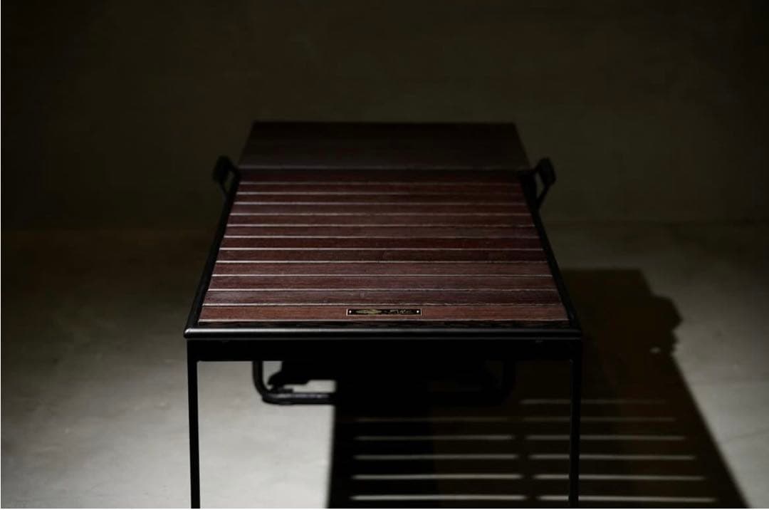 H&O ✖️ geek field ブリッジテーブル　ウェンジ