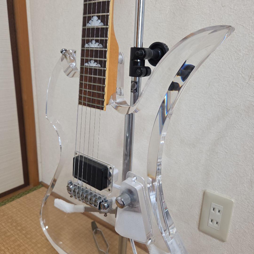 Fernandes クリスタルギター　アクリル　hide　モッキンバード