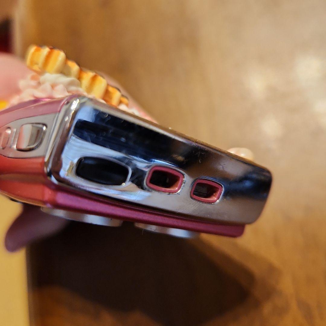 富士フィルム デジタルカメラ ピンク　レトロ デコレーション