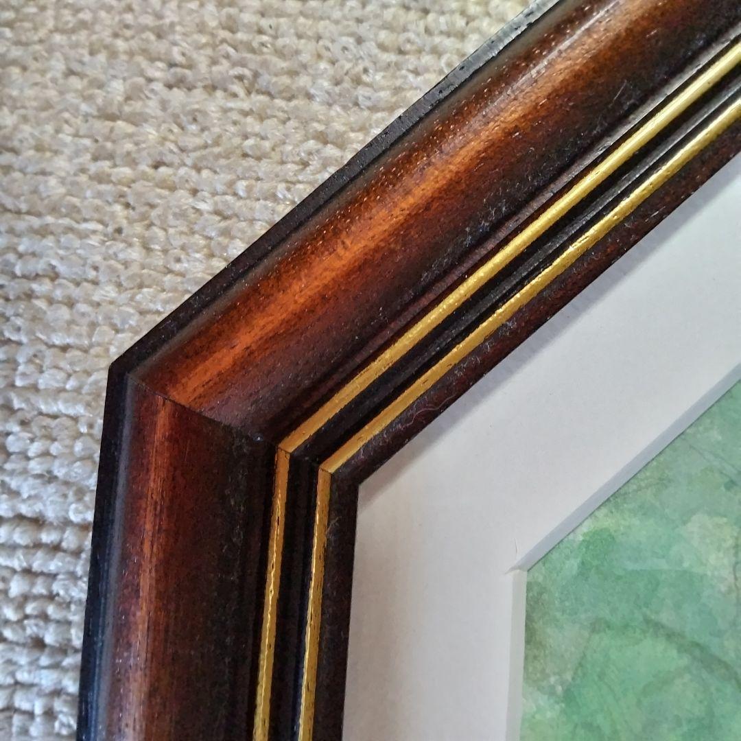 ハイビスカス。画家の作品、古典画水彩、最終値下げ。