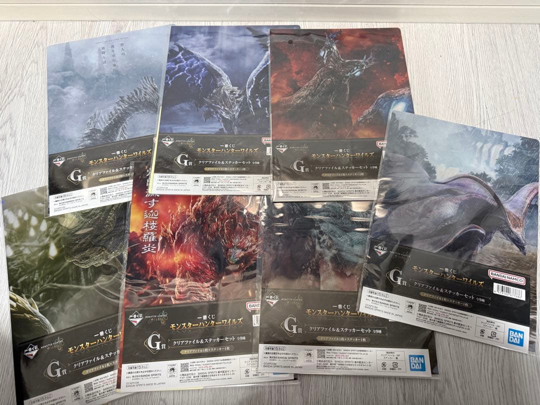 モンスターハンターワイルズ 1番くじ A賞&ラストワン+下位賞多数