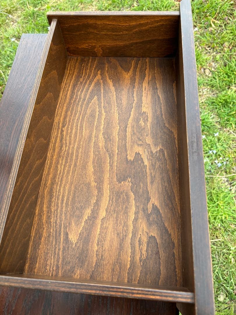 アンティーク　コモード型3段チェスト　サイドチェスト　フランス