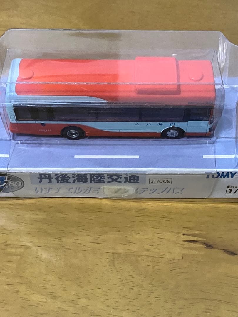 希少　いすゞ エルガミオ 丹後海陸交通 JH009 1/80 全国バスコレ80