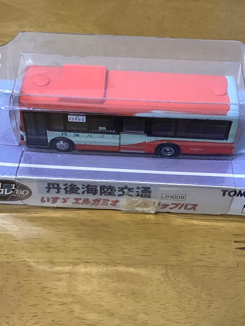 希少　いすゞ エルガミオ 丹後海陸交通 JH009 1/80 全国バスコレ80