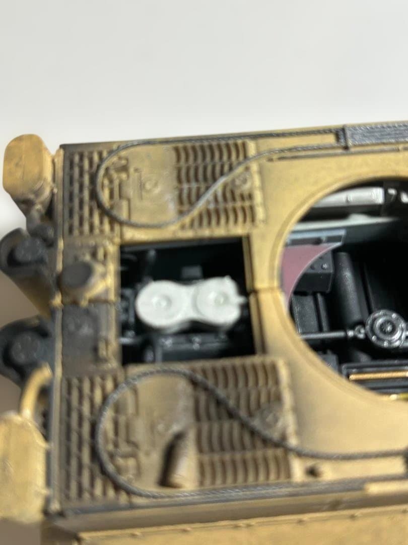 【フルコンプ2両分・訳有】鋼密度模型タイガー壱型（ティーゲルI、Tiger-I）