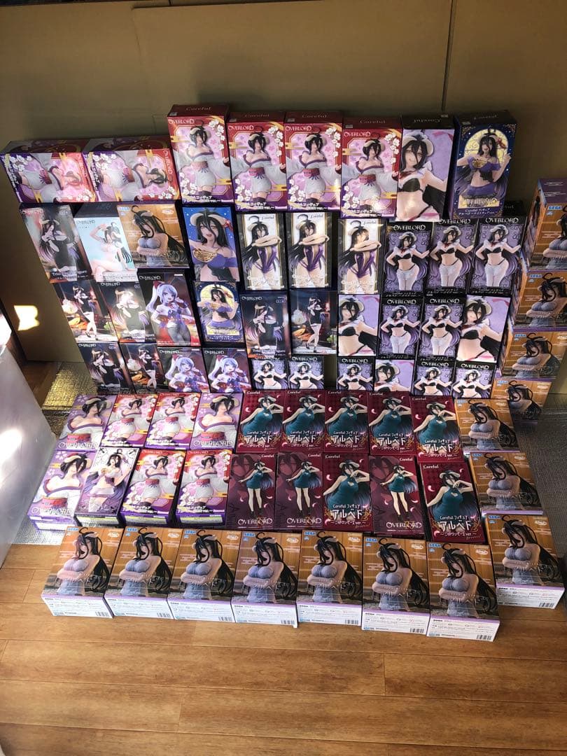 アルベド　シャルティア　バニー　ぬースト　メイド　和服　ドレス　70個