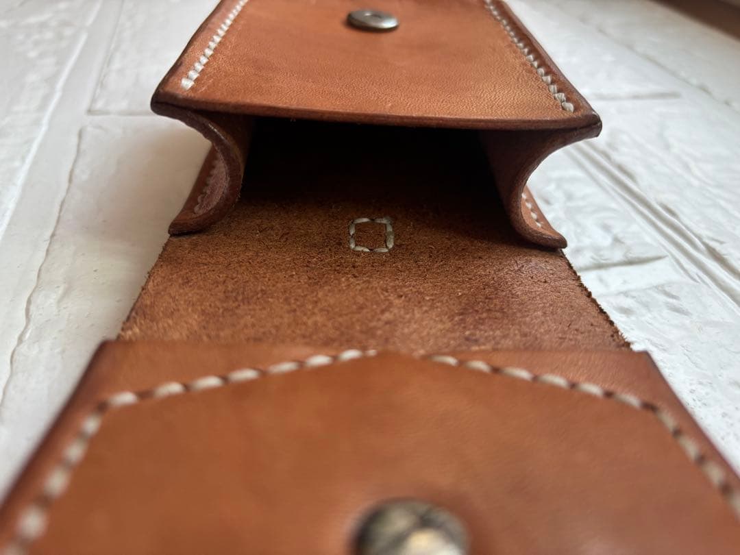 メディスンバック　煙草ケース　小物ケース　栃木レザー　スティングレイ　一点物