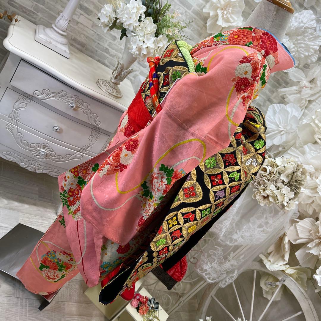 アンティーク七五三着物セット★7歳用