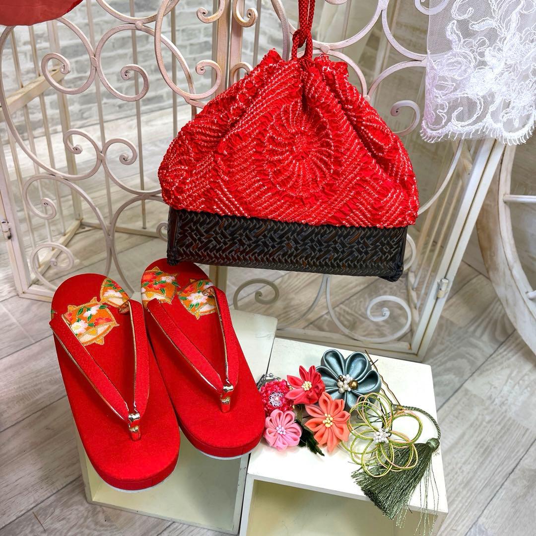 アンティーク七五三着物セット★7歳用