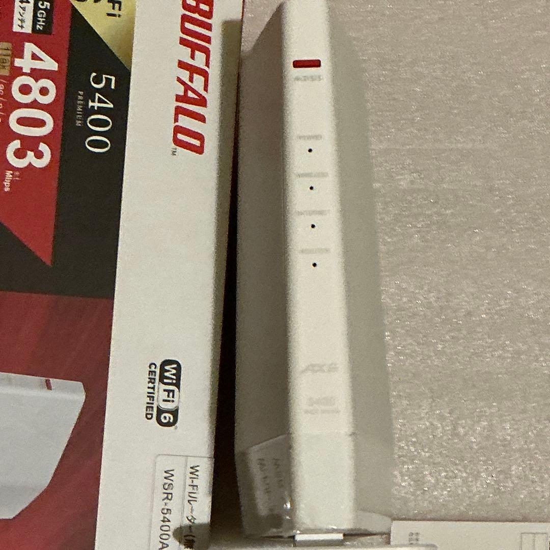 バッファローWi-Fi6無線ルーター WSR-5400AX6P 最新モデル