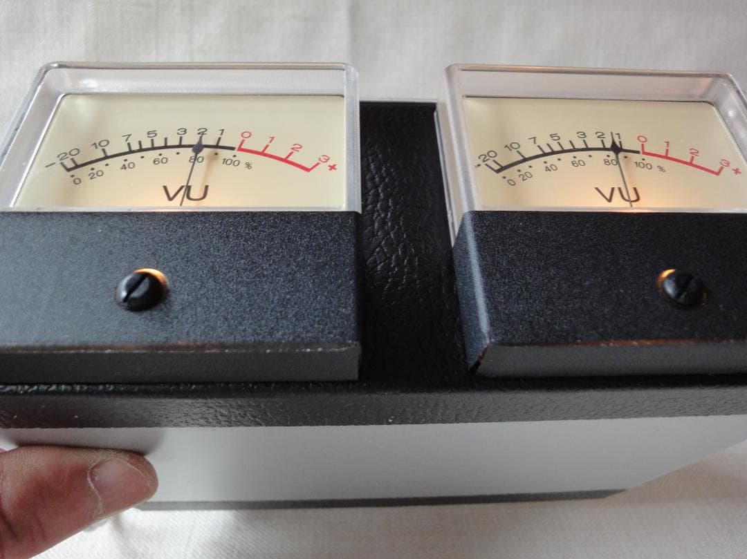 自作ステレオVUメーター223号機（SONYビンテージ中型）