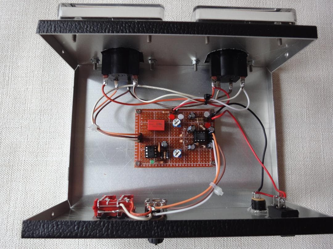 自作ステレオVUメーター223号機（SONYビンテージ中型）