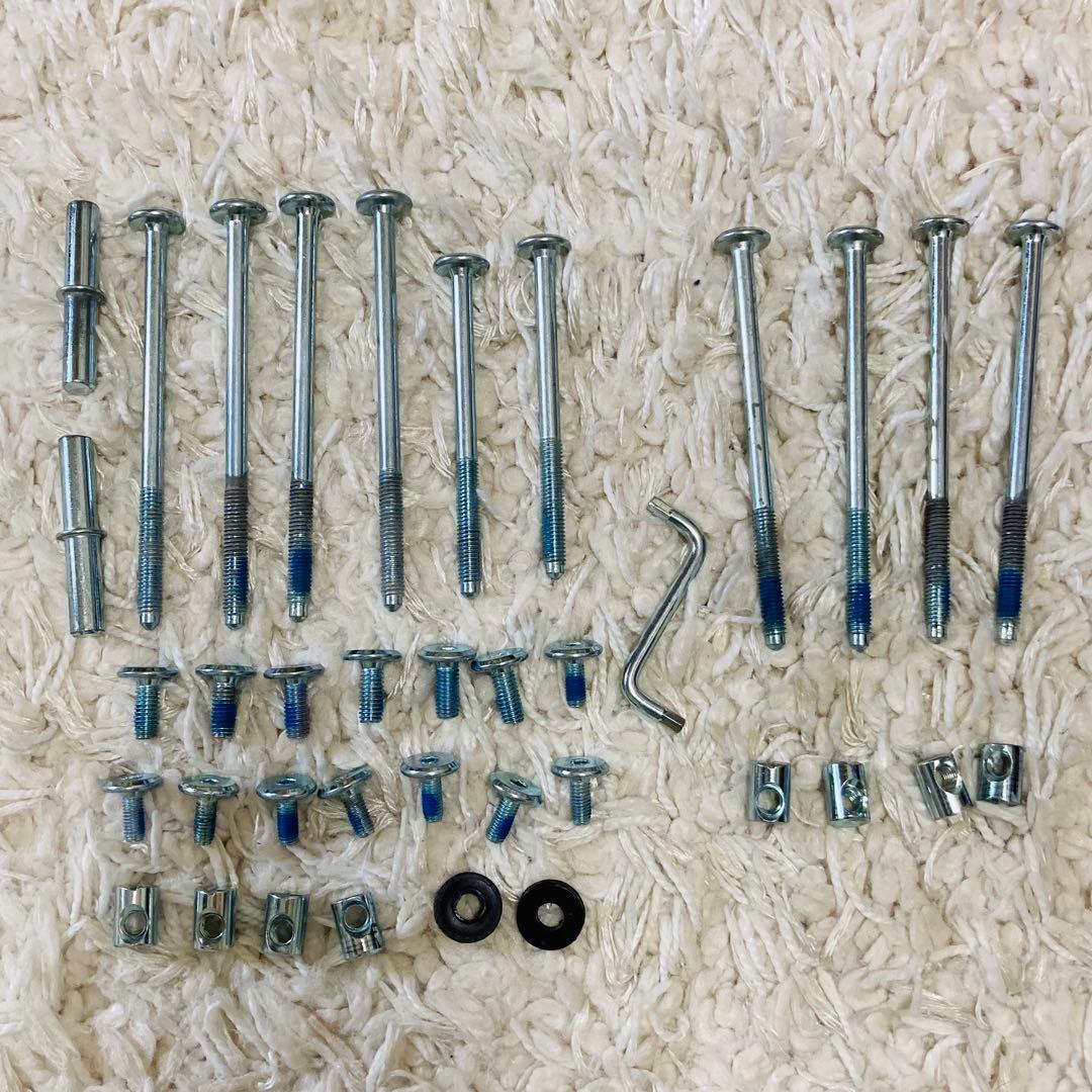 【大人気】IKEA イケア　ポエング　オットマン付き　クニーサ ライトベージュ