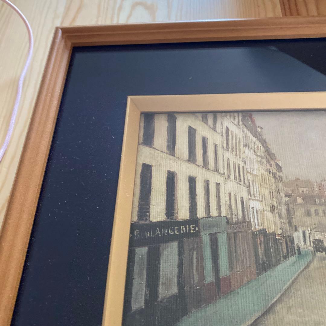 アンティーク モーリス ユトリロ 絵画