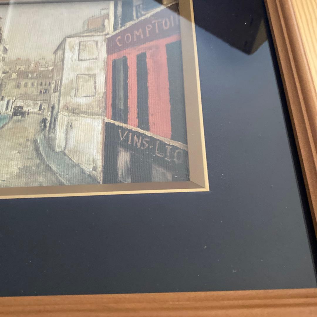 アンティーク モーリス ユトリロ 絵画