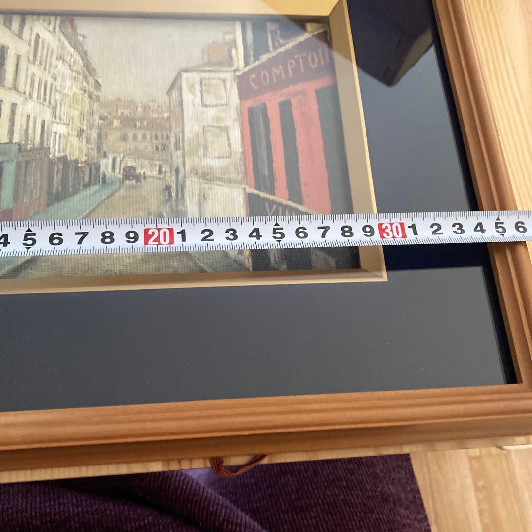 アンティーク モーリス ユトリロ 絵画