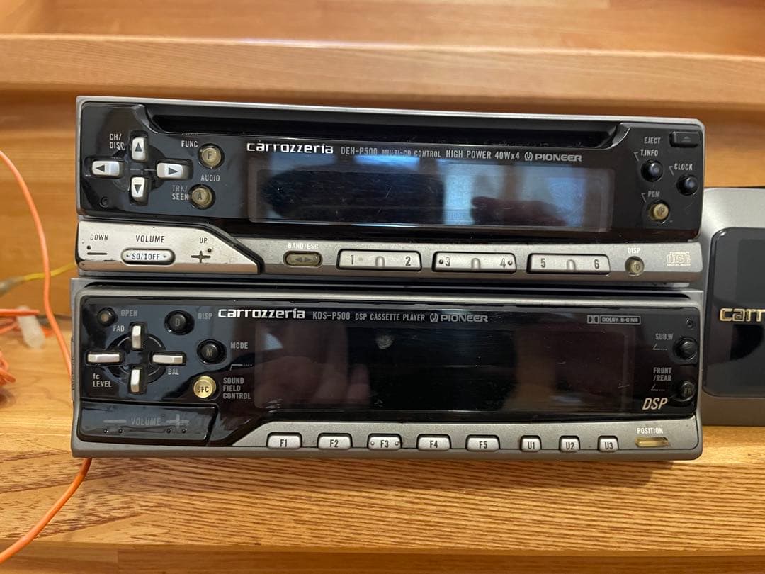 旧車、レトロ、ネオクラ、当時もの希少carrozzeria CD、カセット、MD