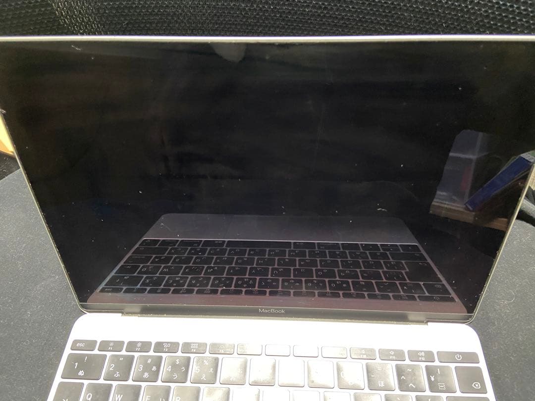 手渡し可【バッテリーなし】2017 MACBOOK12インチ　※ジャンク品