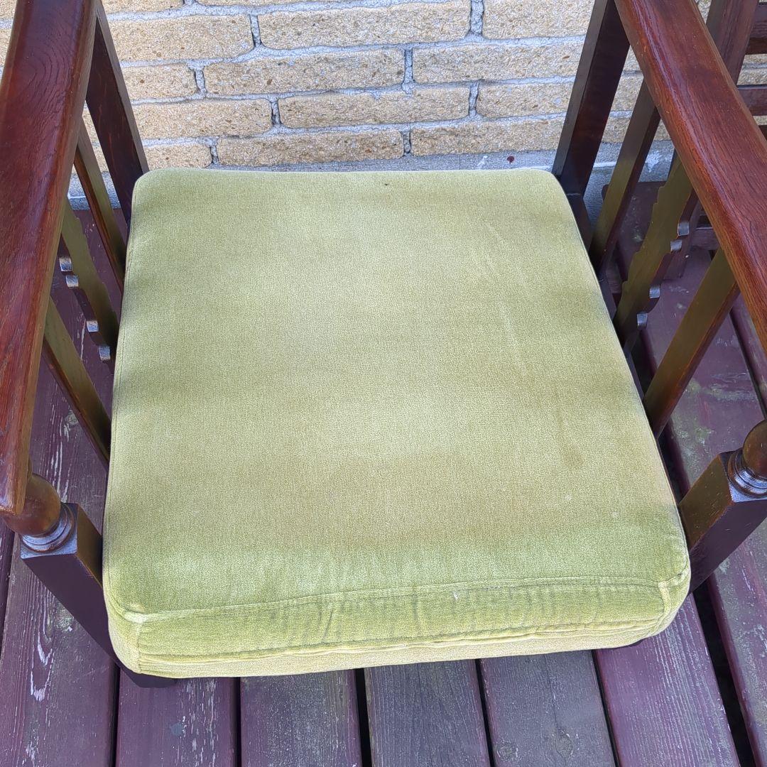 イギリスアンティーク家具　1人掛けソファ―