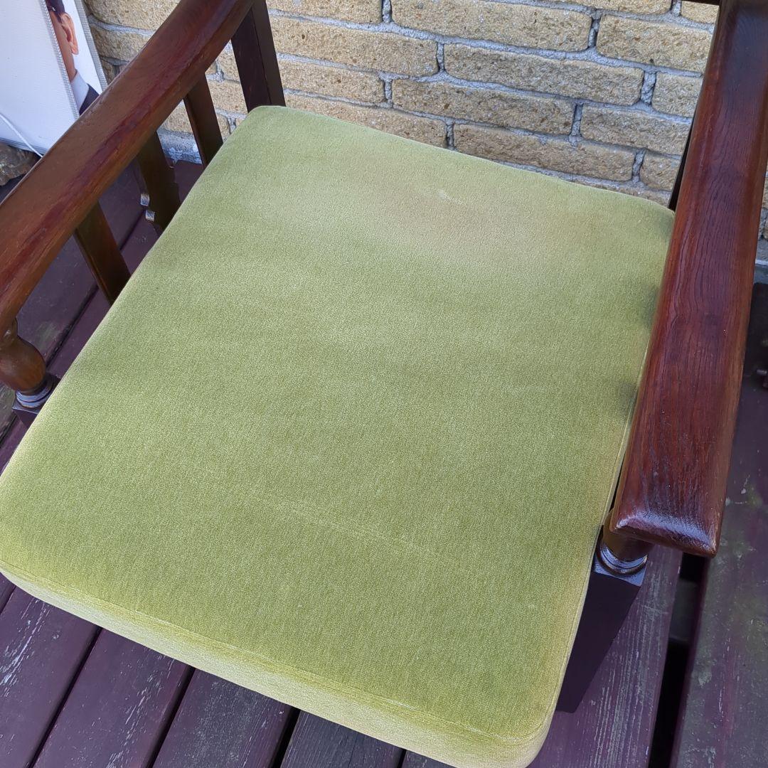 イギリスアンティーク家具　1人掛けソファ―