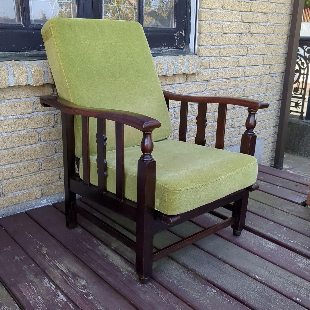 イギリスアンティーク家具　1人掛けソファ―