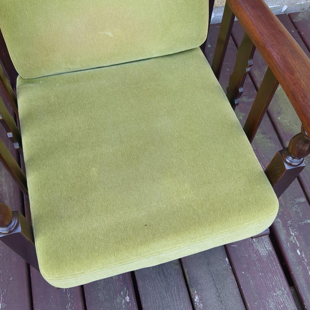 イギリスアンティーク家具　1人掛けソファ―