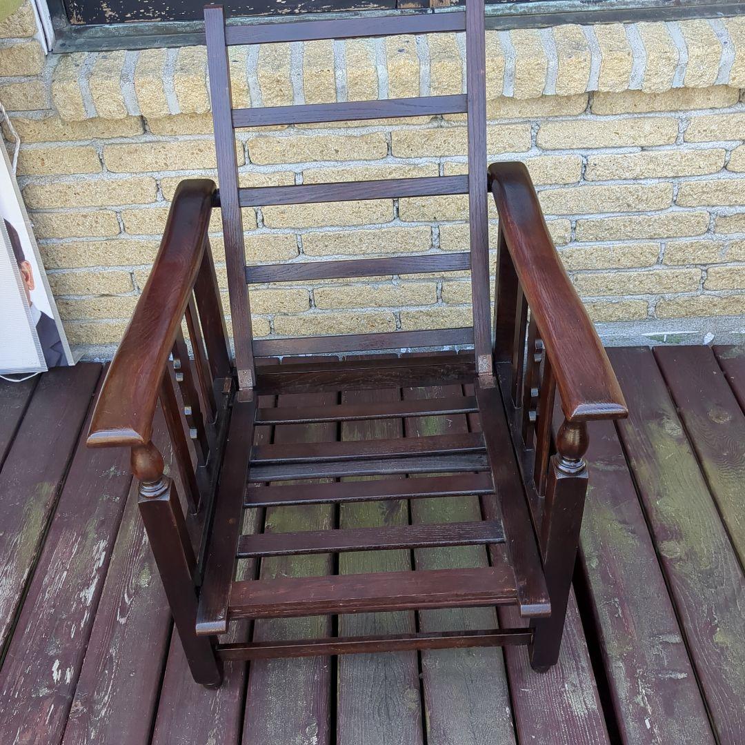 イギリスアンティーク家具　1人掛けソファ―