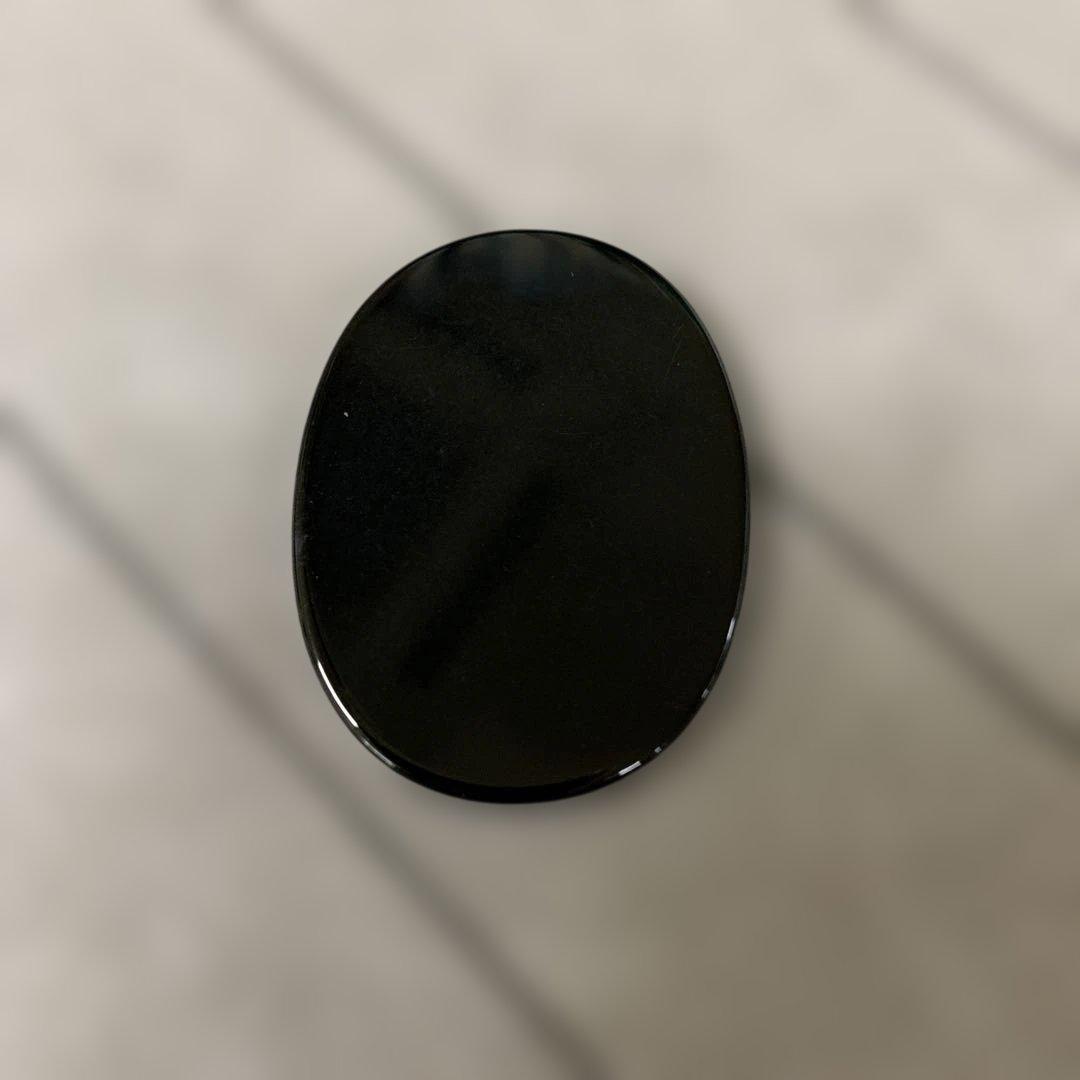 ハスキー犬の肖像 ストーンカメオ