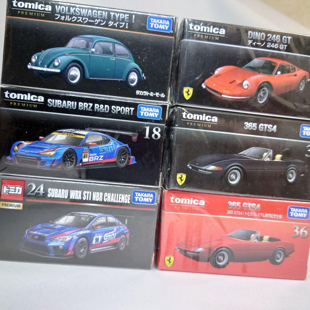 トミカプレミアム 6台