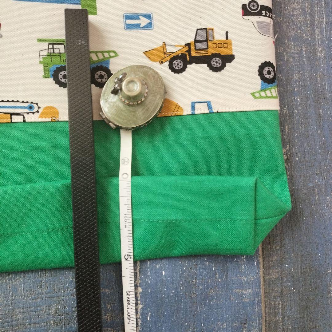 ♬105♥bibi♥様 オーダー専用☆入園セットお気に入りはたらく車たち　みどり