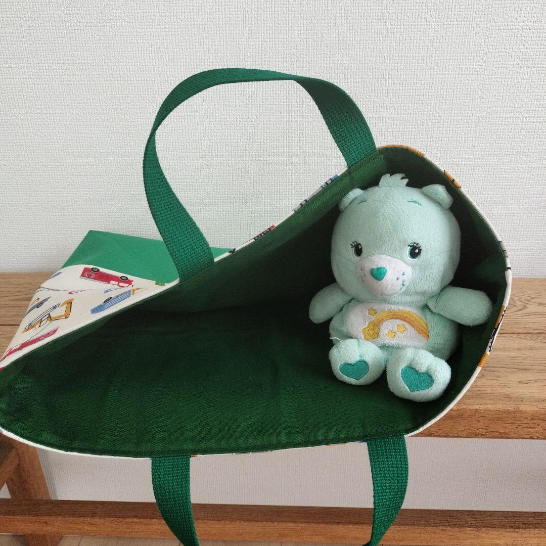 ♬105♥bibi♥様 オーダー専用☆入園セットお気に入りはたらく車たち　みどり